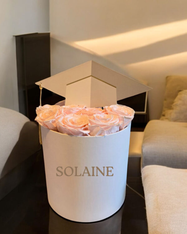 Large Round Graduation Box