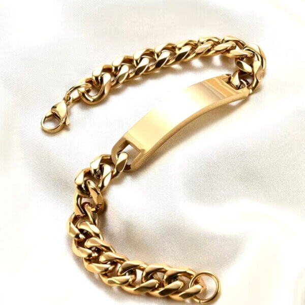 Curved Bar Bracelet - Image 5