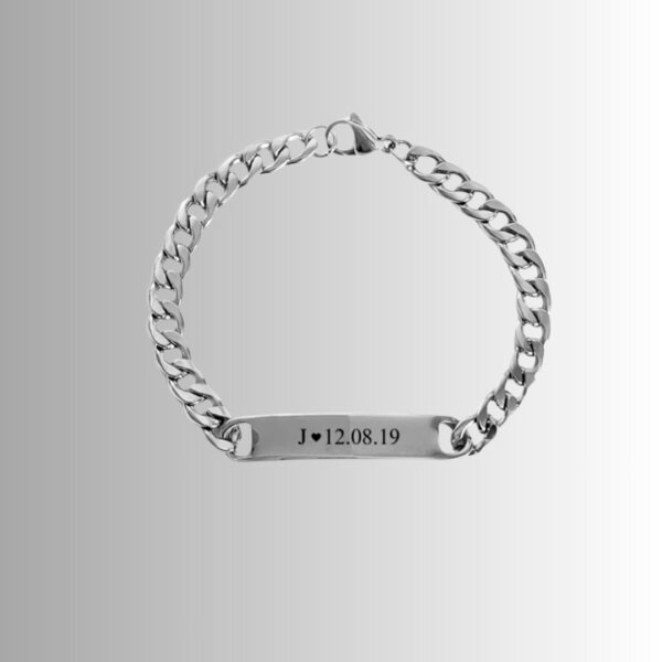 Curved Bar Bracelet - Image 11