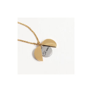Hidden Message Circle Necklace