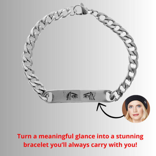 Curved Bar Bracelet - Image 12