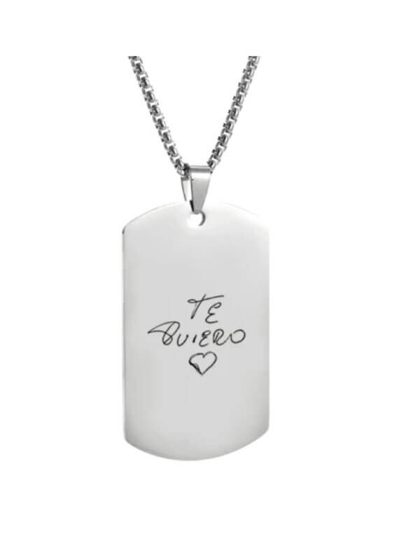 Military Dog Tag Necklace - Image 6