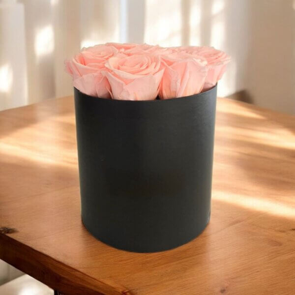Large Flat Round Box Bouquet - Image 4